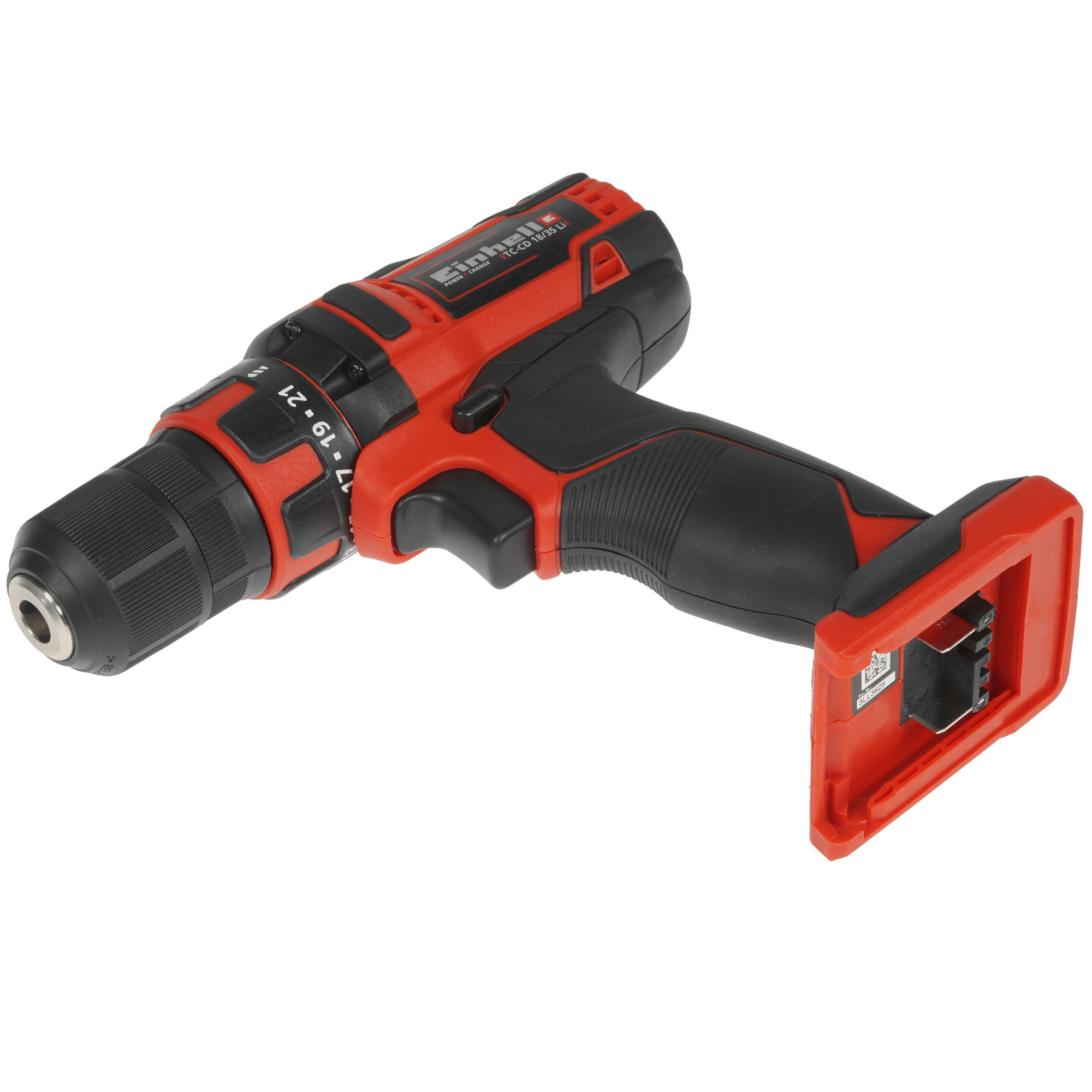 Дрель-шуруповерт Einhell TC-CD 18/35 Li-Solo Power X Change 18V  , Без ЗУ, Без АКБ 5308580 STDN-0136528 - Вид №4