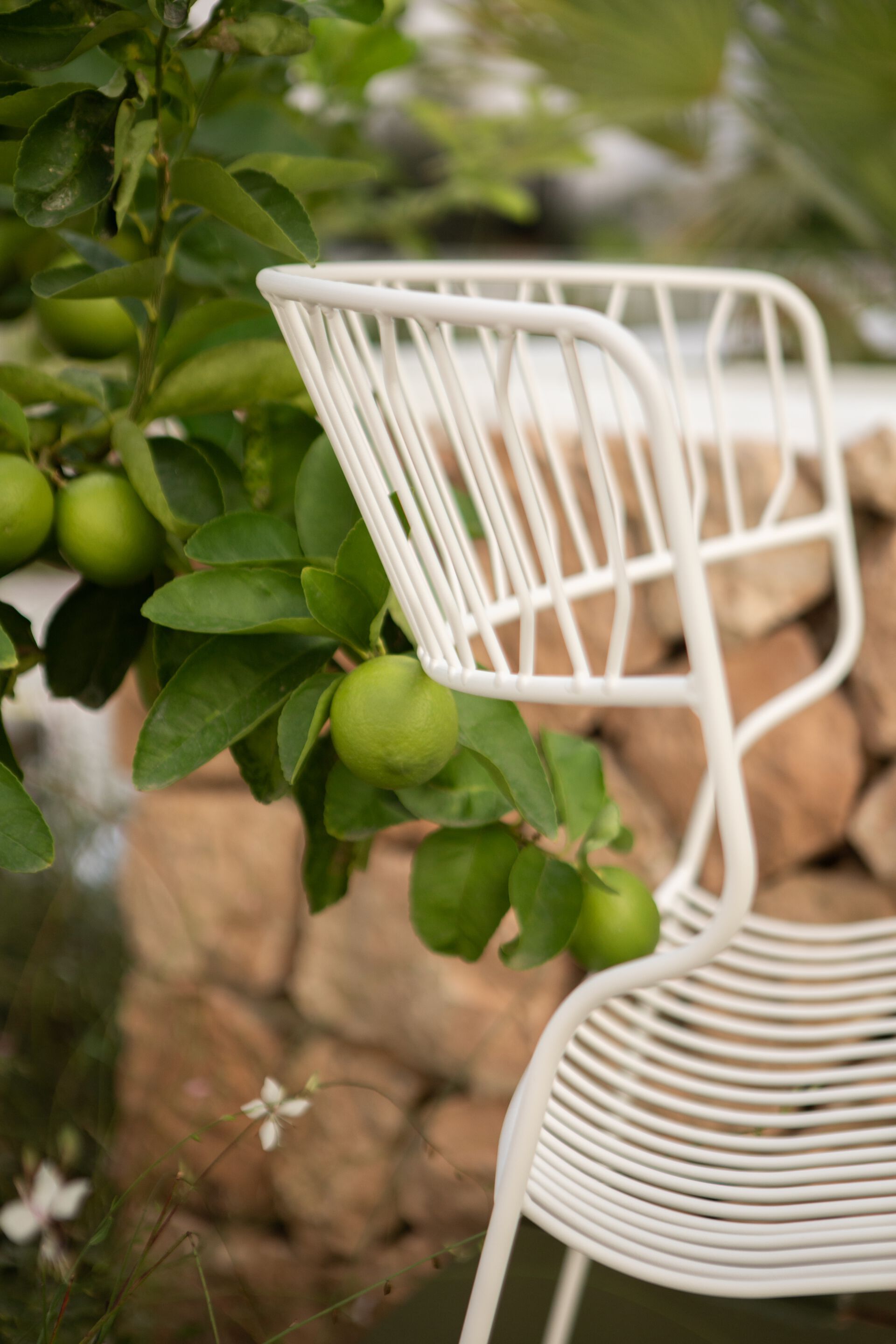 Стальной штабелируемый садовый стул с порошковым покрытием iSimar Мартини ARCH-00089273 - Вид №14