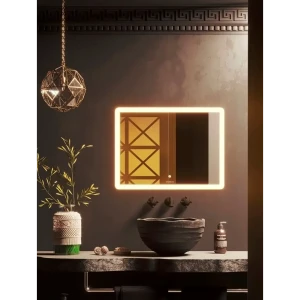 Зеркало для ванной Omega Glass Тип 4 SD934 с подсветкой 60x90 см прямоугольное