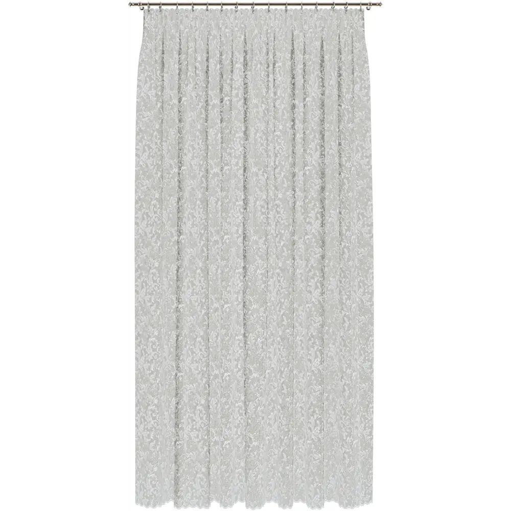 MIAMOZA Тюль Вензель серый 300×280 см с декоративной шторной лентой 89398901 STLM-1564980 - Вид №1