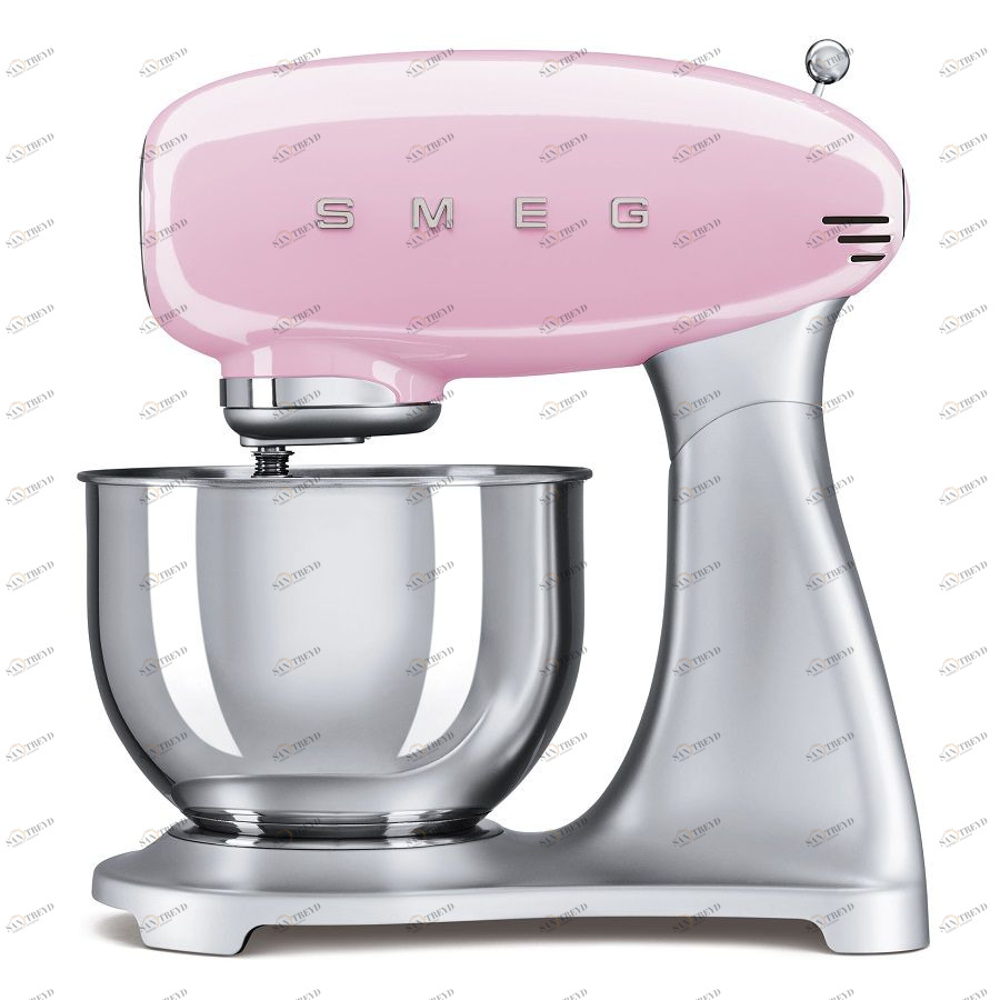 Миксер планетарный Smeg, розовый SMF01PKEU