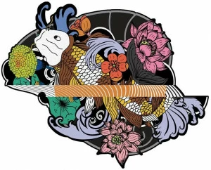 YO2 Ковер из полиамида Net trolls