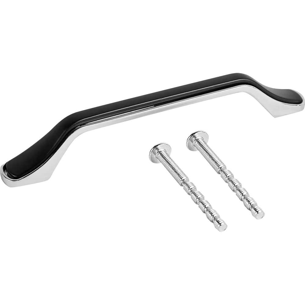 87377854 Ручка-скоба мебельная L4.026 ЦАМ 128 мм цвет хром STLM-1004375 LARVIJ  - Вид №3