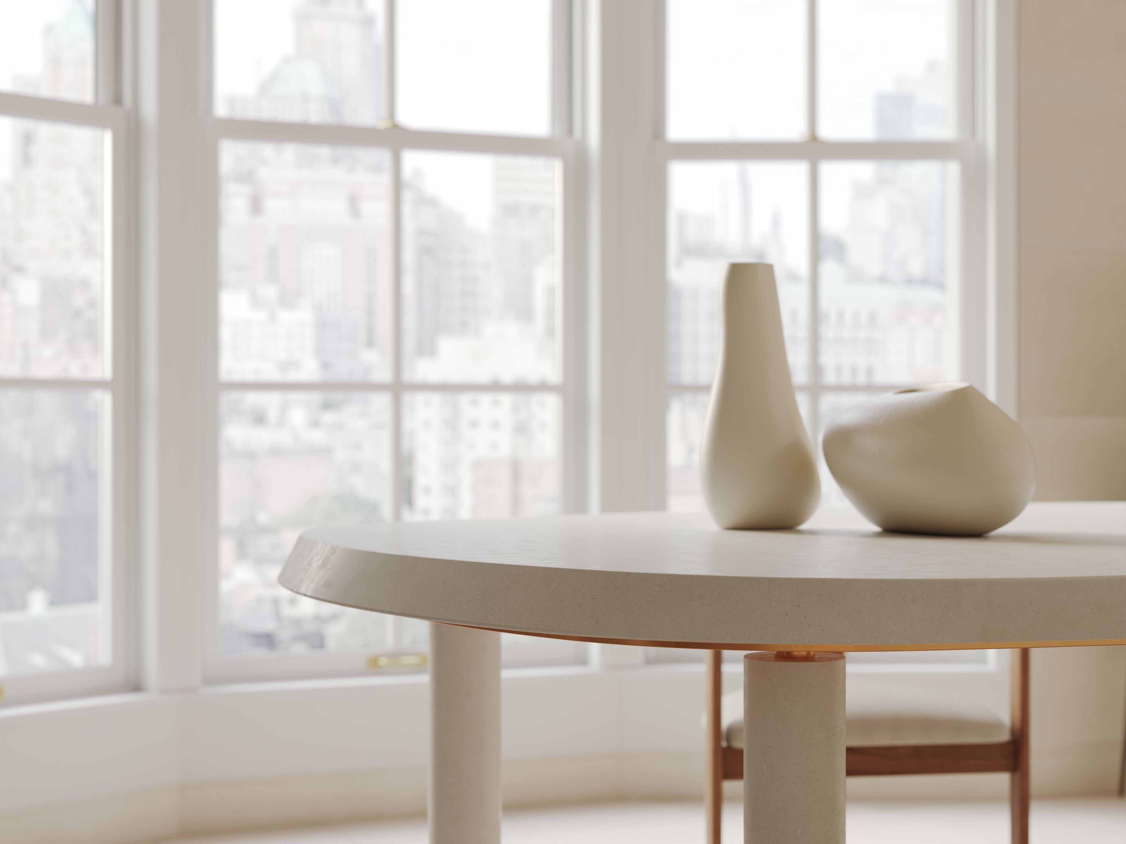 Овальный садовый стол из камня Лечче PIMAR GALATONE ARCH-00049532 - Вид №2