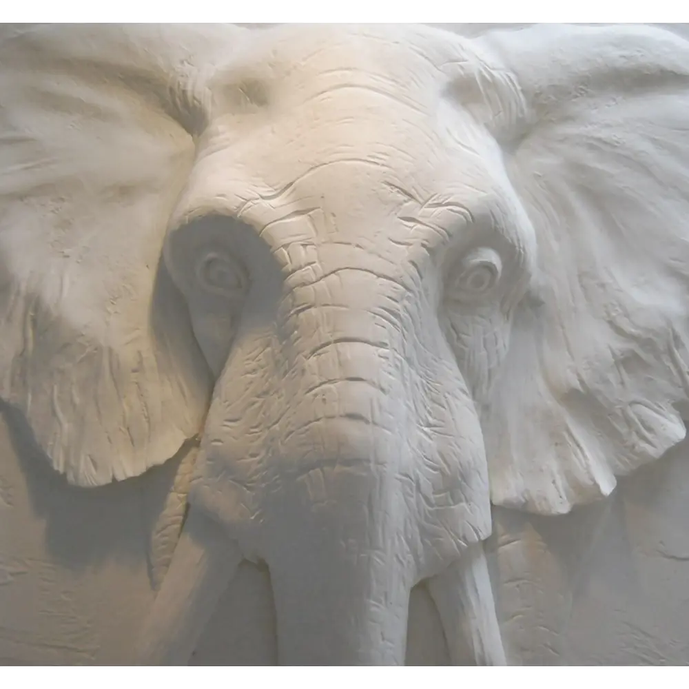 Фотообои 3D Flizart «Каменный слон», флизелиновые, 300x280 см 82363608 STLM-2200081 FBRUSH