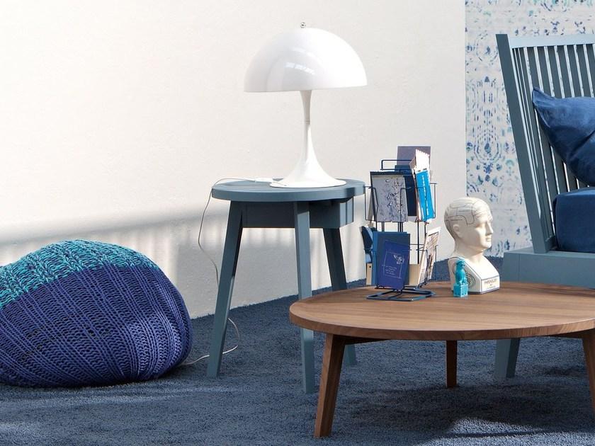 Gervasoni Журнальный столик / прикроватная тумбочка из дерева Gray sun-id-1480707 - Вид №9