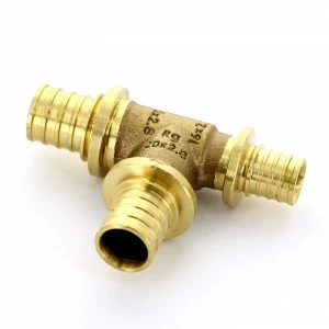 Тройник надвижной бронза REHAU 20 х 20 х 16 RAUTITAN PLATINUM RX