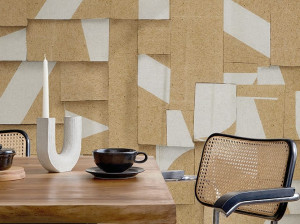 Геометрические тематические обои, экологически чистые