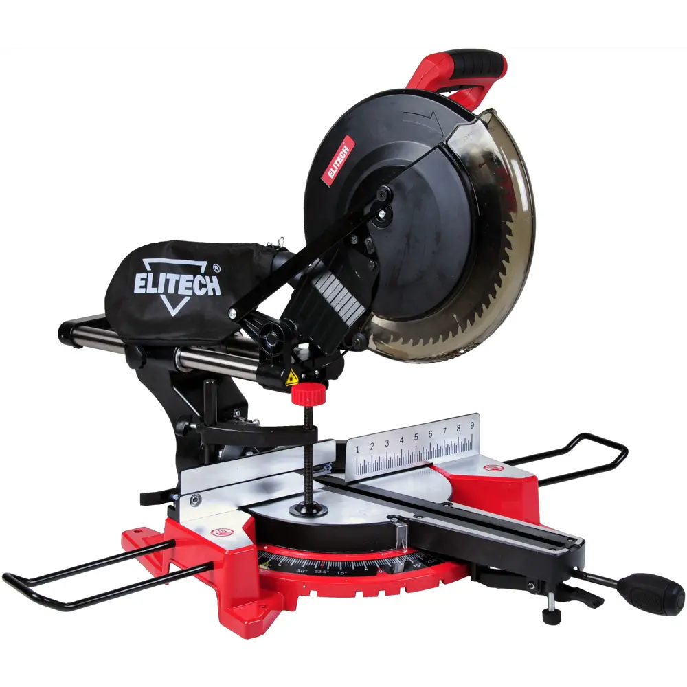Пила торцовочная сетевая Elitech ПТ2030К, 2000 Вт, 305 мм STLM-2159291 - Вид №5