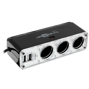 1009423 Разветвитель автоприкуривателя FinePower FP-302