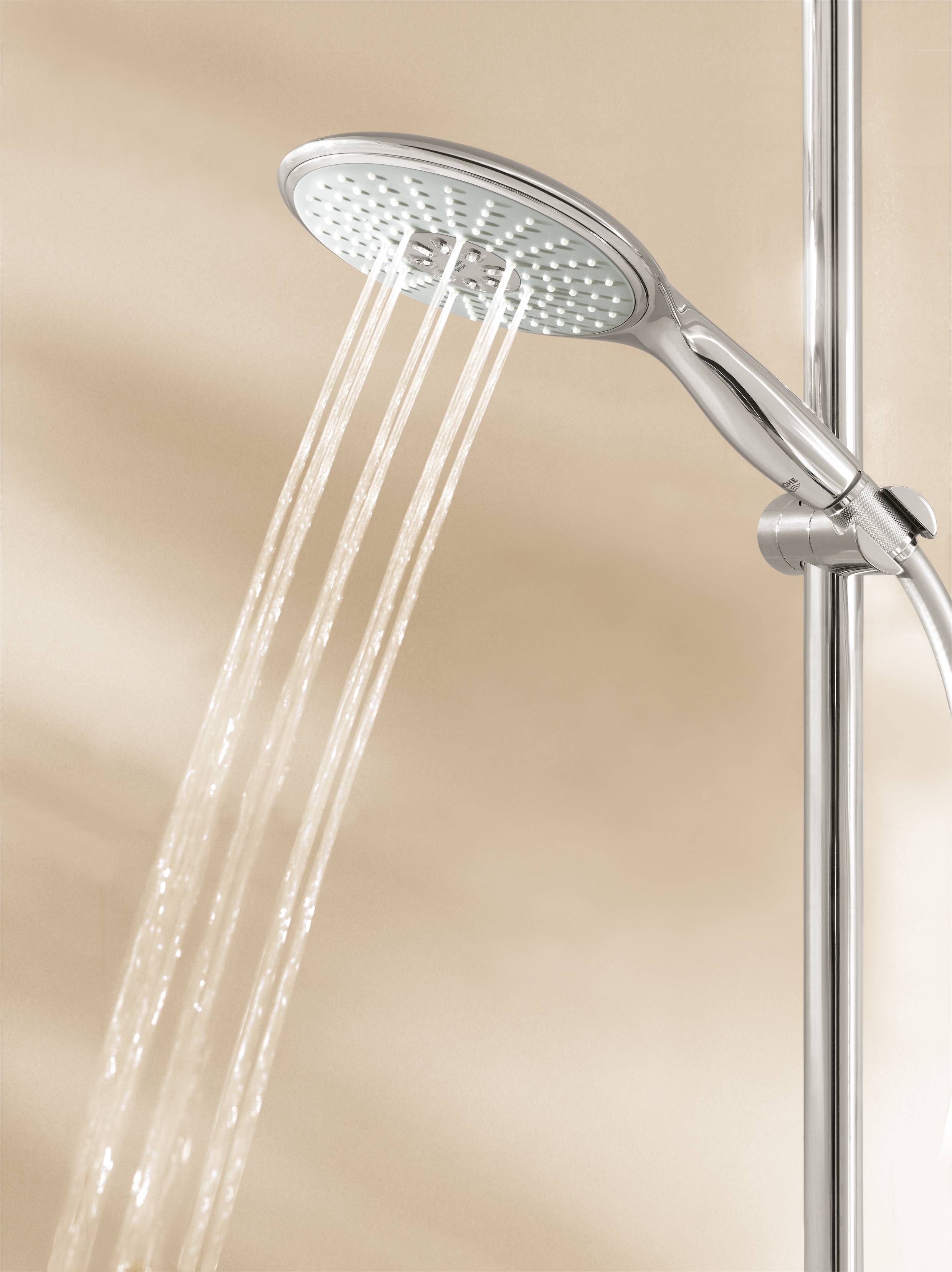 27749000 Душевой гарнитур Grohe Power&Soul хром - Вид №1
