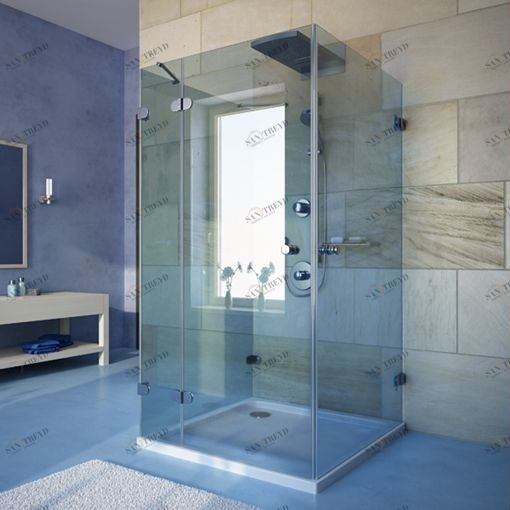 Душевая кабина 95x95 GK-004B стекло прозрачное GUTEWETTER LUX SQUARE 95X95GK004B