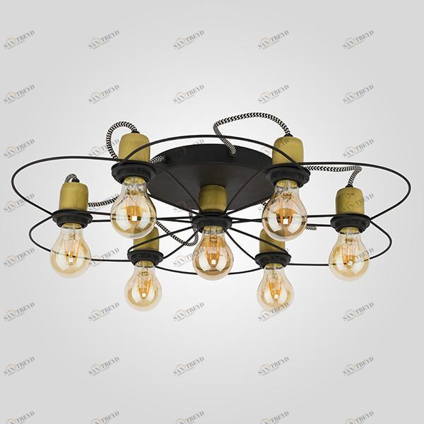 Потолочная люстра TK Lighting 1262 Fiore TK LIGHTING FIORE 184081 Черный