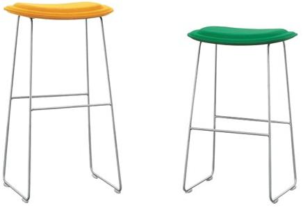 Cappellini Стул с обивкой из саночной ткани Hi pad sun-id-1460717 - Вид №1