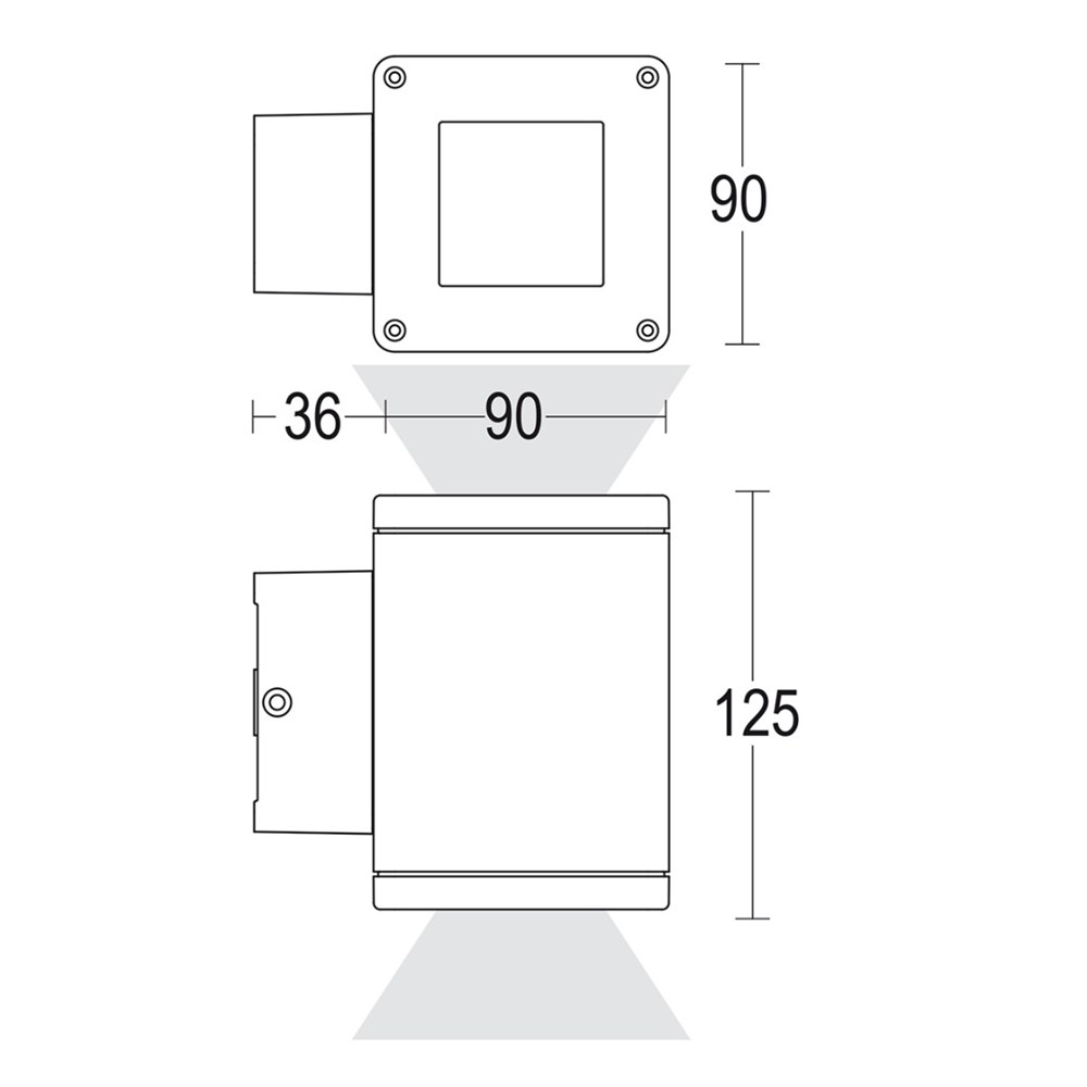 MicroTorre W Ghidini Torre .05 Темно-Cерый (Матовый) - Вид №1