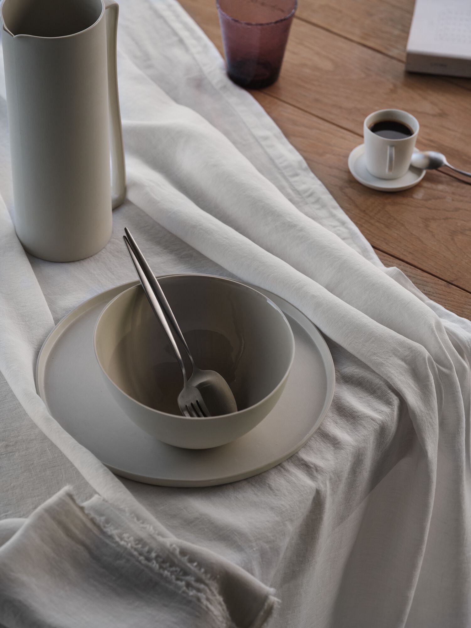 Тяжелая льняная скатерть Society Limonta ARCH-00063147 - Вид №12