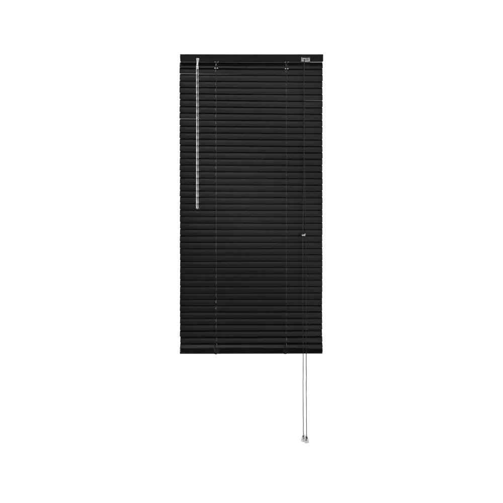 Жалюзи 80x160 см алюминий цвет черный матовый Santreyd Горизонтальные жалюзи STLM-2099203