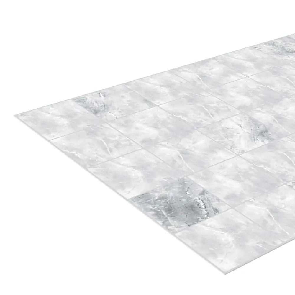 Пластмаркет Стеновая панель ПВХ с текстурой мраморного снега 89379526 STLM-1498226 - Вид №1