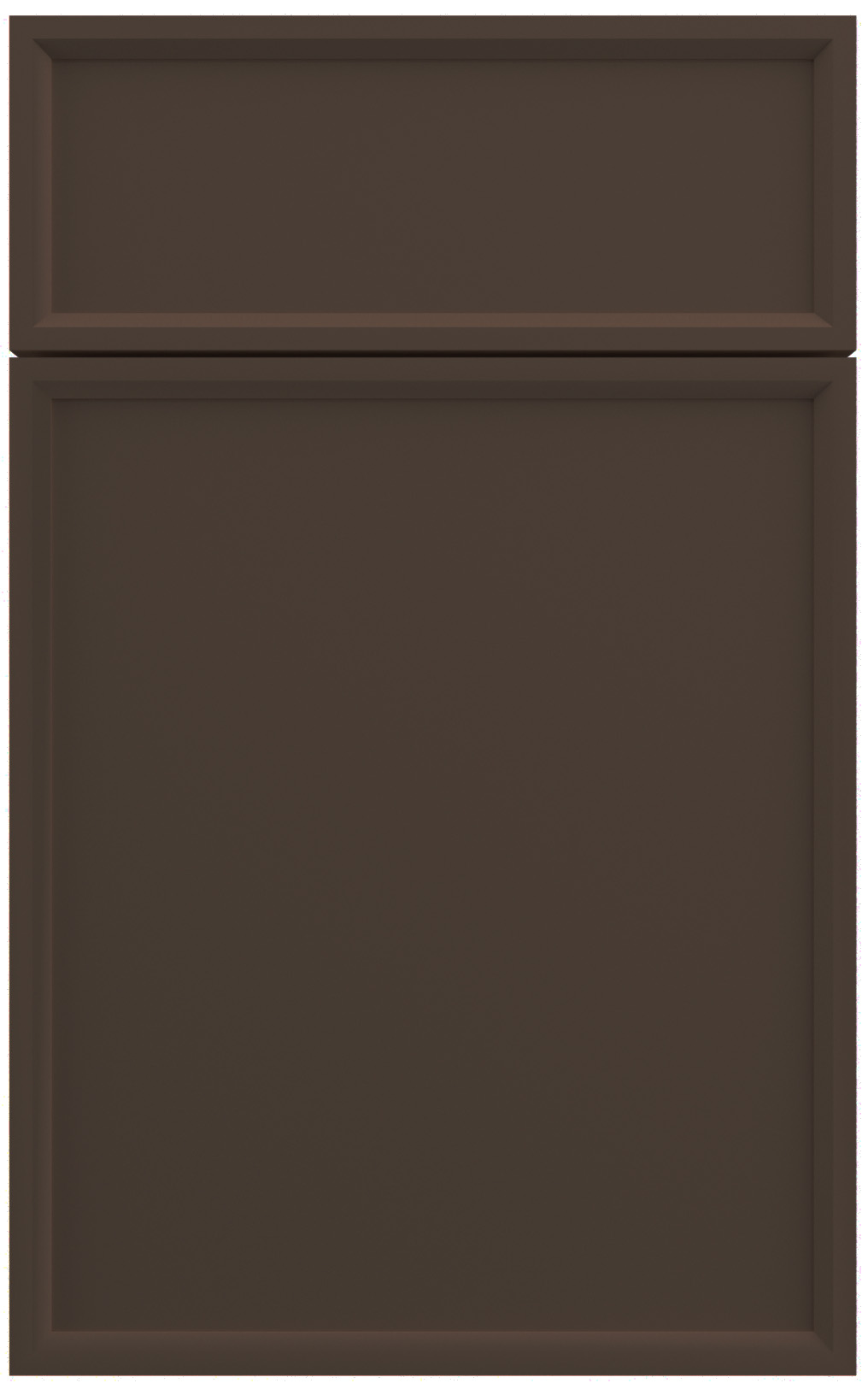 Фасады для кухни Модерн Фрезеровка «Модена» Браун грей №554 SIDAK SIST352-11029