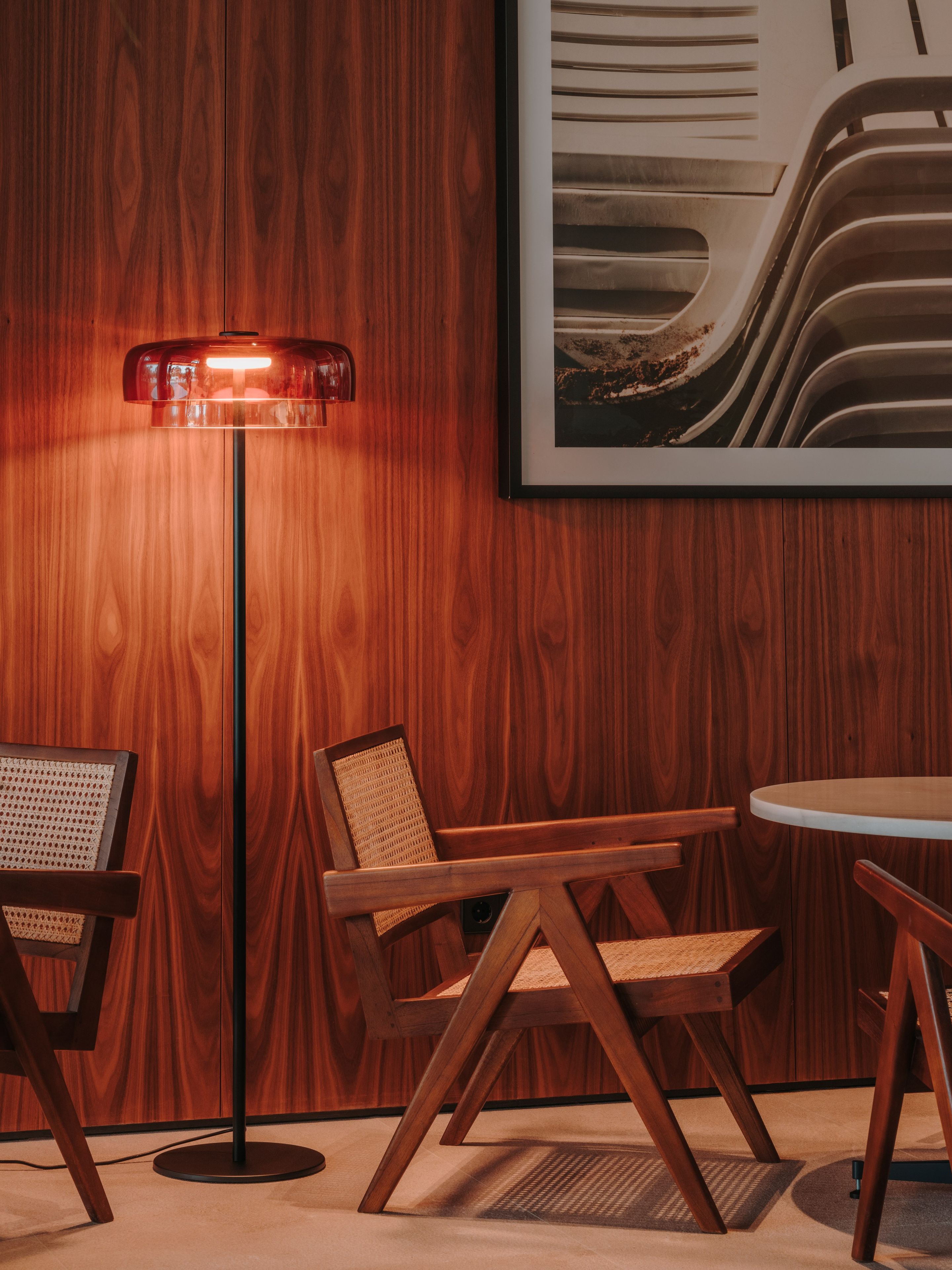 Стеклянный светодиодный торшер LedsC4 Levels ARCH-00032166 - Вид №8