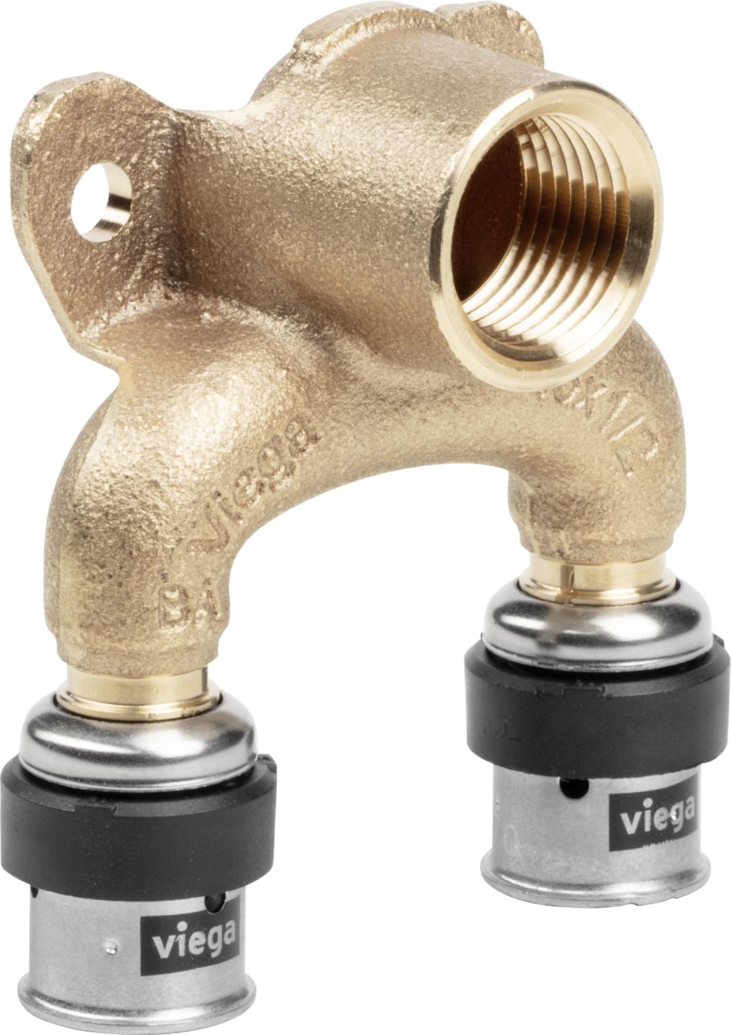 Viega Проходная водорозетка Viega Smartpress 6725.7 (730413) 730 413