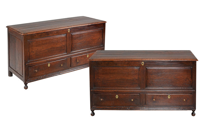 SOR27470 Дубовый сундук мула ijlbrown  - Вид №5