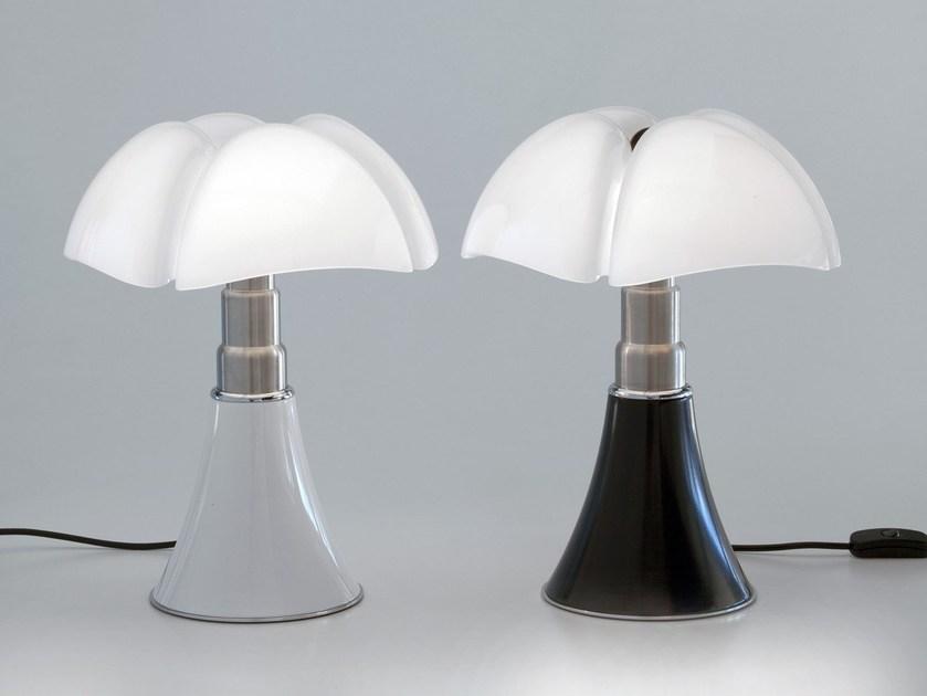 Martinelli Luce Настольная лампа из стали с абажуром из метакрилата Pipistrello 620/j - Вид №1