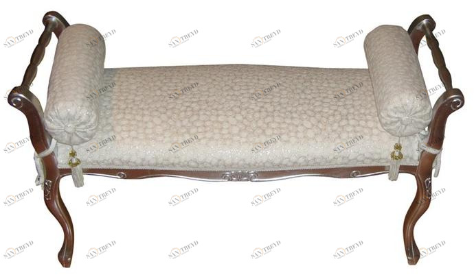 Barnini Oseo Мягкая скамейка из ткани и дерева Sogni d'amore Sa21