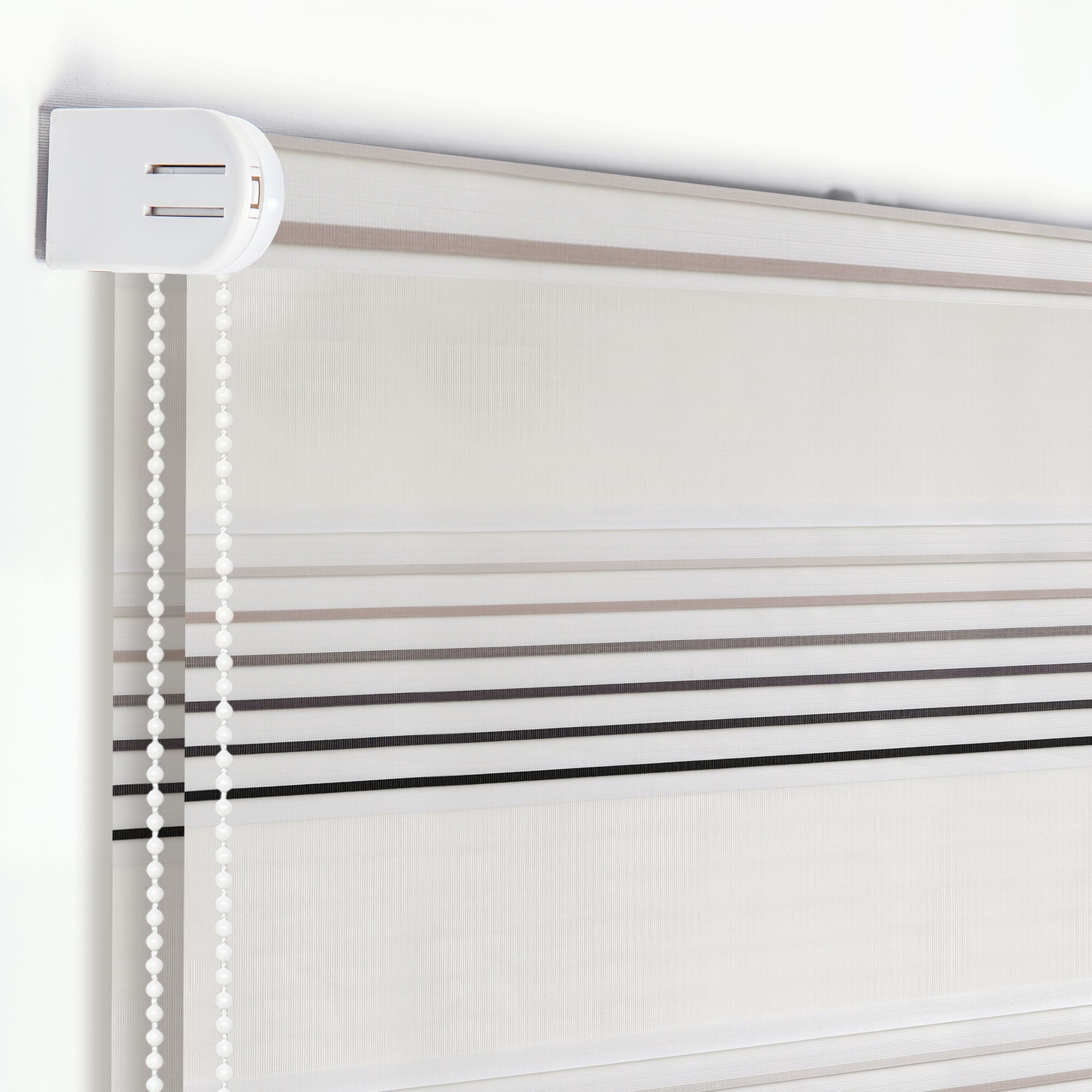 83502958 Штора рулонная день-ночь Miamoza Milan 40x160 см бежевая Santreyd  - Вид №1
