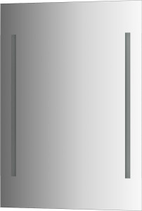 BY 2114 Зеркало с 2-мя встроенными LED-светильниками 10,5 W EVOFORM Ledline