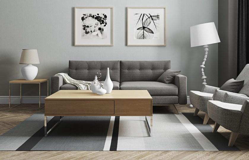 TemaHome Прямоугольный журнальный столик с вещевым ящиком sun-id-1464200 - Вид №4