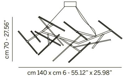 Euroluce Lampadari Подвесной светильник из муранского стекла и металла Effect sun-id-1387350 - Вид №3