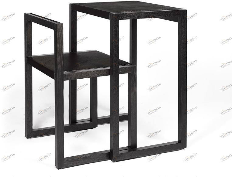 Wildspirit Письменный стол из дерева и телячьей кожи sun-id-1507274