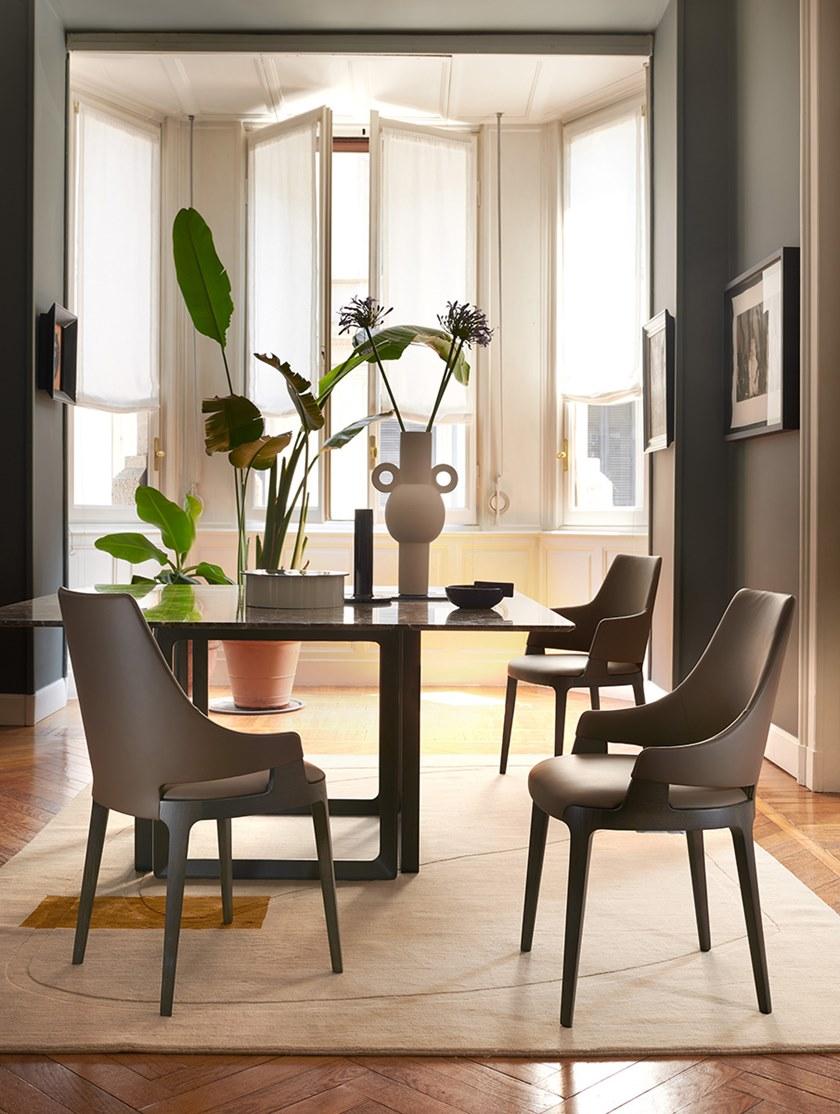 Potocco Квадратный мраморный стол Opus 893/tq - Вид №6