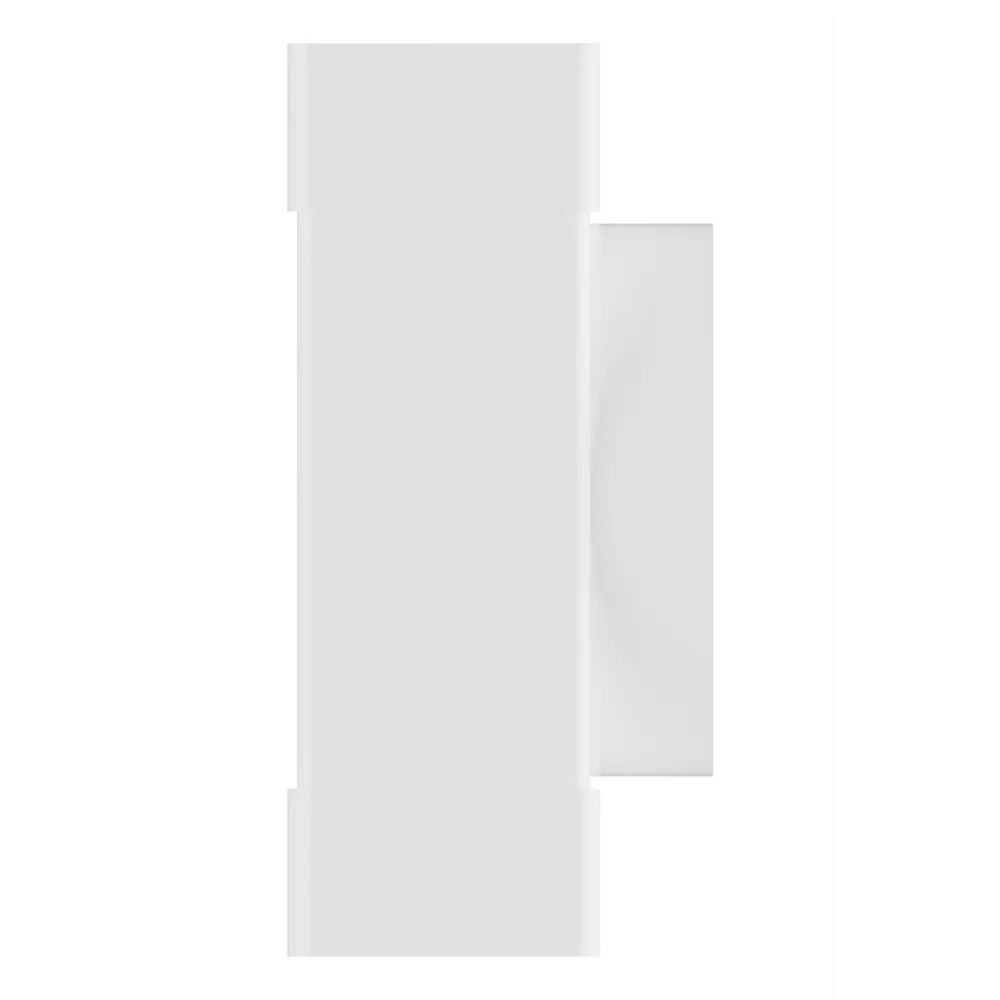 Тройник для плоских воздуховодов Fonet 55x110 мм D100 ммпластик STLM-2138440 - Вид №3