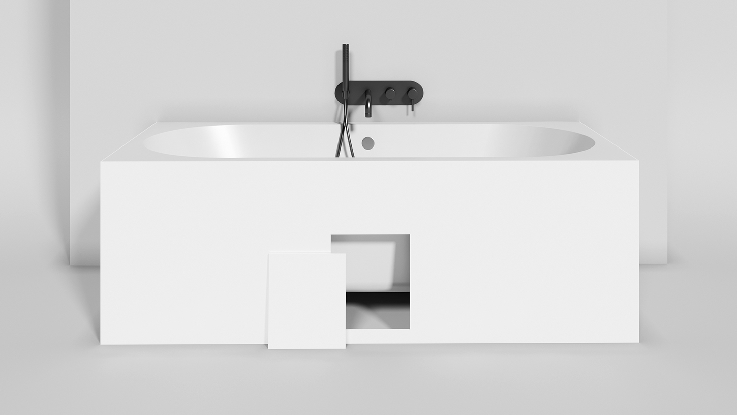 Встраиваемая ORNELLA AXIS 180x80 встраиваемая SALINI 103411G - Вид №6