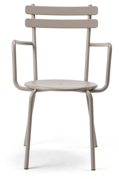 Vermobil Металлический садовый стул с подлокотниками Grace Gr300 - Вид №2