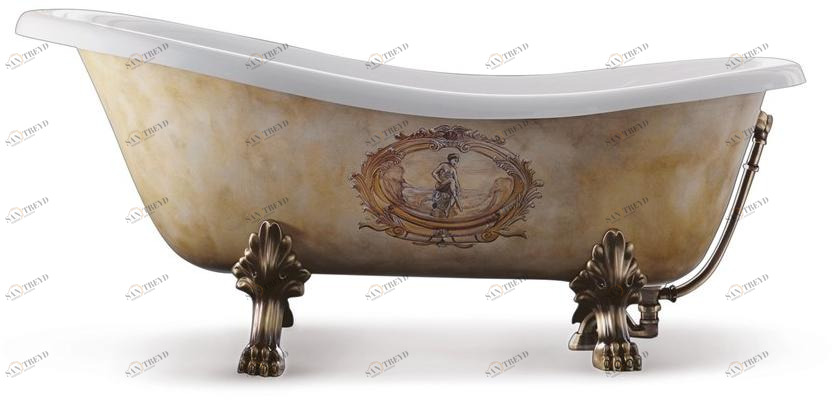 Gruppo Treesse Овальная ванна в классическом стиле Vasche in stile classico sun-id-1418789