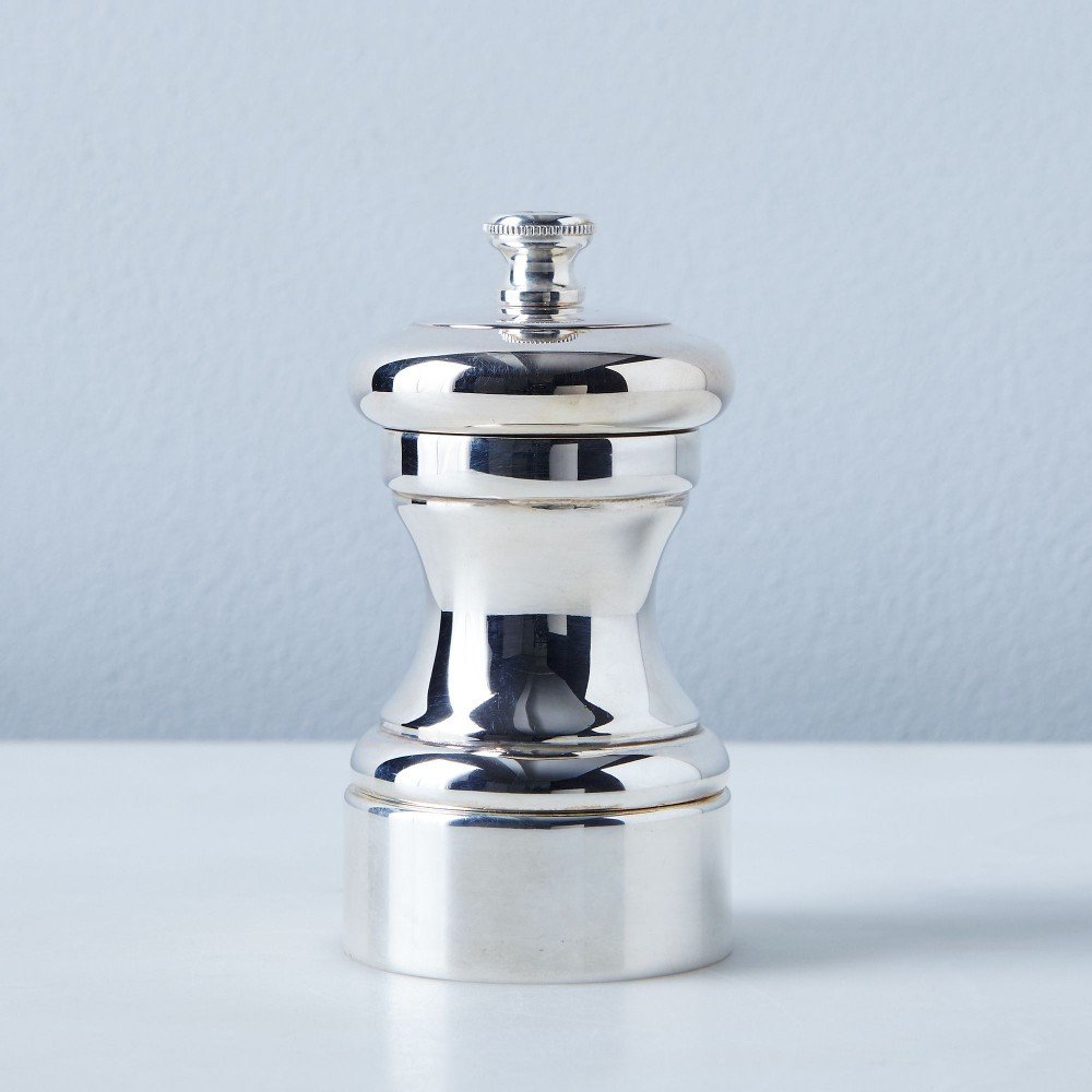 Мельница для соли серебристая 10 см в подарочной коробке Mignonnette PEUGEOT ДИЗАЙНЕРСКИЕ 00-3952159 Серебро  - Вид №3