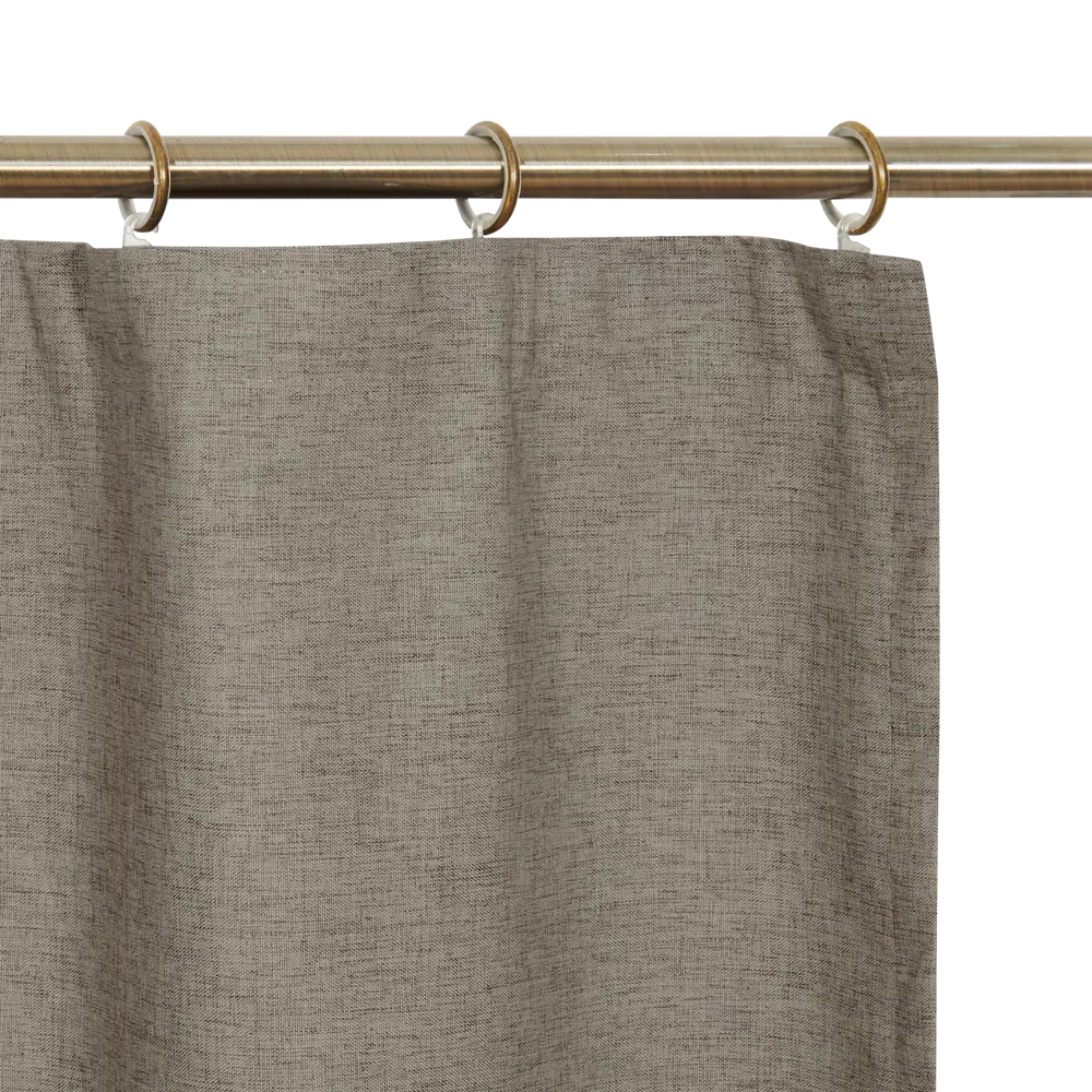 Santreyd Штора «Ночь» на ленте блэкаут 200x260 см бежевая 84532505 STLM-0051355 - Вид №4