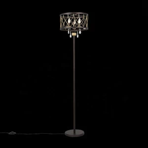 Торшер ST Luce Grassо SL789.425.03 ST LUCE ЭЛИТНЫЕ 112537 Коричневый