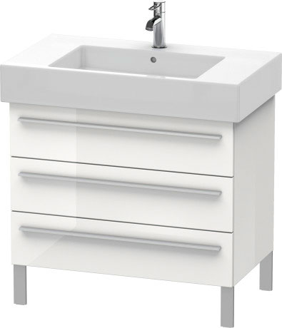 XL655304747 X-Large Тумбочка напольная Каменно-синий глянцевый лак Duravit - Вид №2