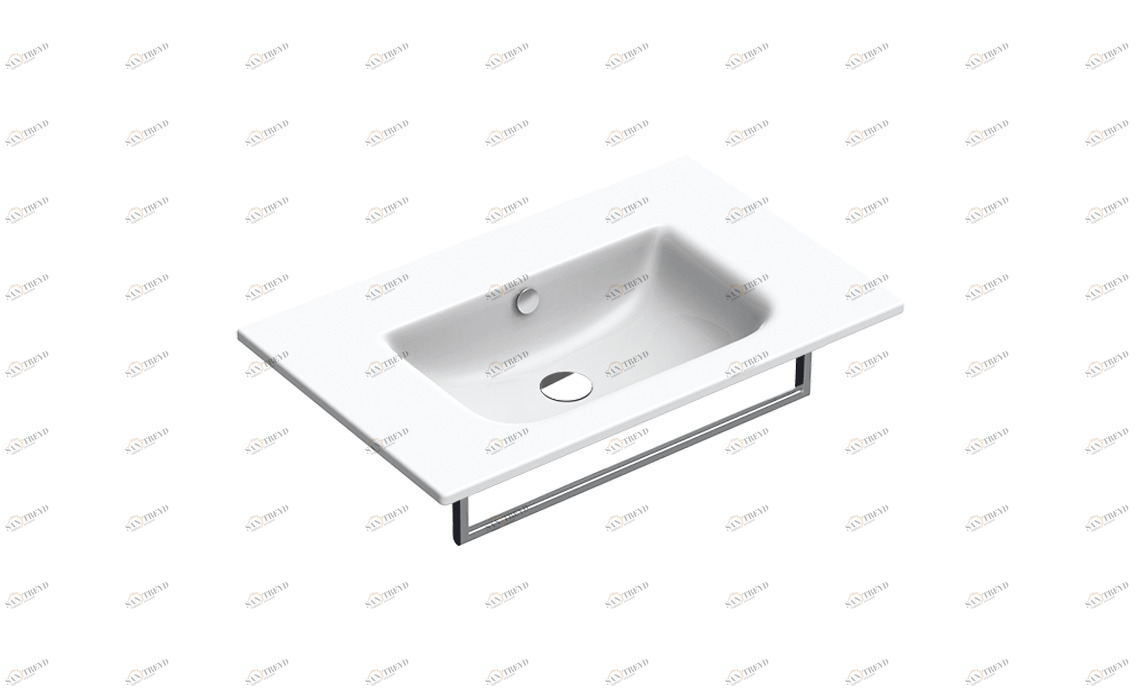 180SFN00 Накладная раковина консольная овальная CERAMICA CATALANO Sfera