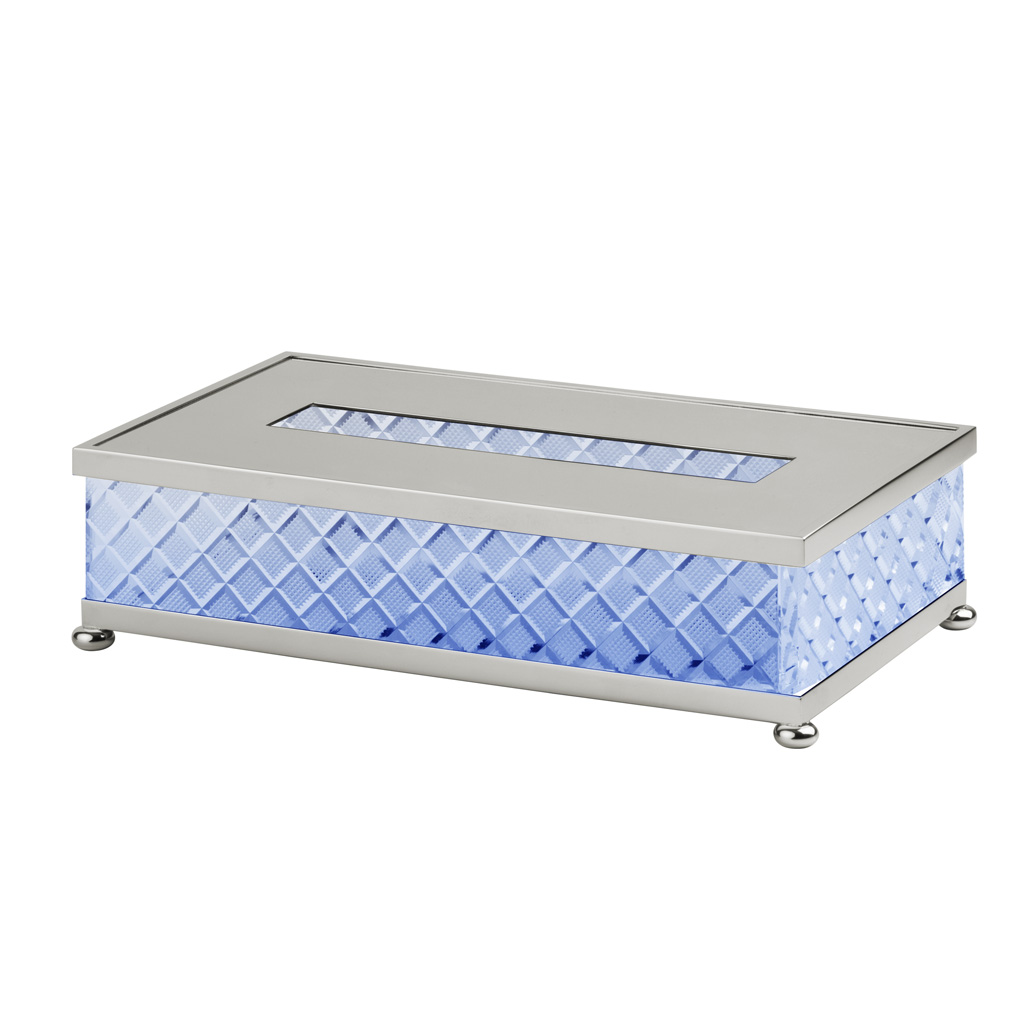 FS09P-661 FS09P-661 Прямоугольная коробка для салфеток ДОЗАТОРЫ ТКАНЕЙ Cristal & Bronze TISSUE DISPENSERS  - Вид №1