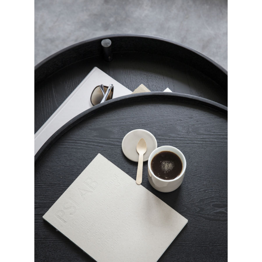 6900539 MENU Вращающийся стол Черный ясень & Латунь  - Вид №4