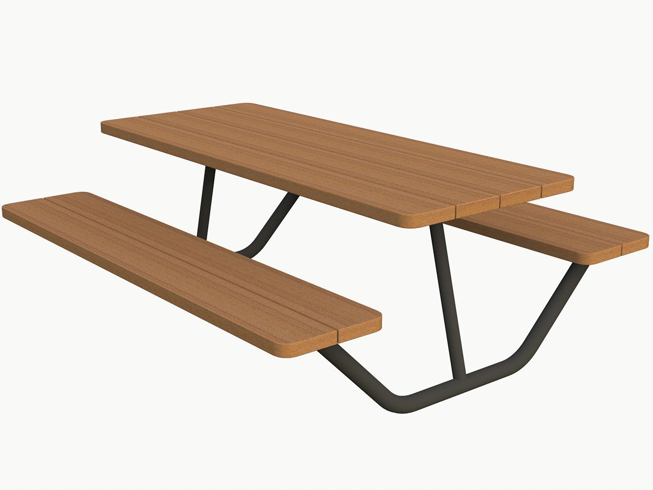 Стол для пикника со встроенными скамейками Lazzari ALICANTE ARCH-00073423 - Вид №4