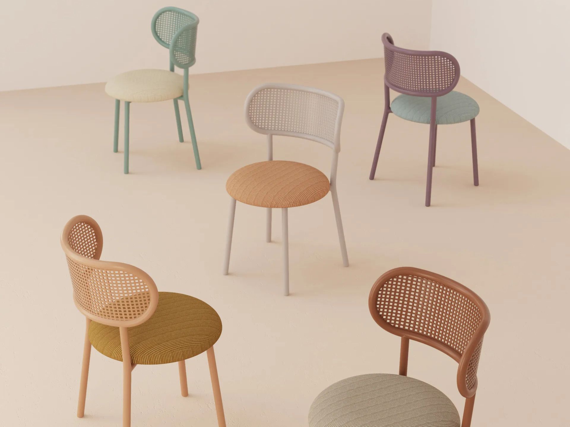 Металлический стул Mambo Unlimited Ideas Louise ARCH-00107599 - Вид №4