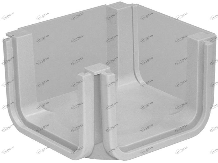 First Corporation Среднее 4-стороннее соединение на канал First plast Rcm100