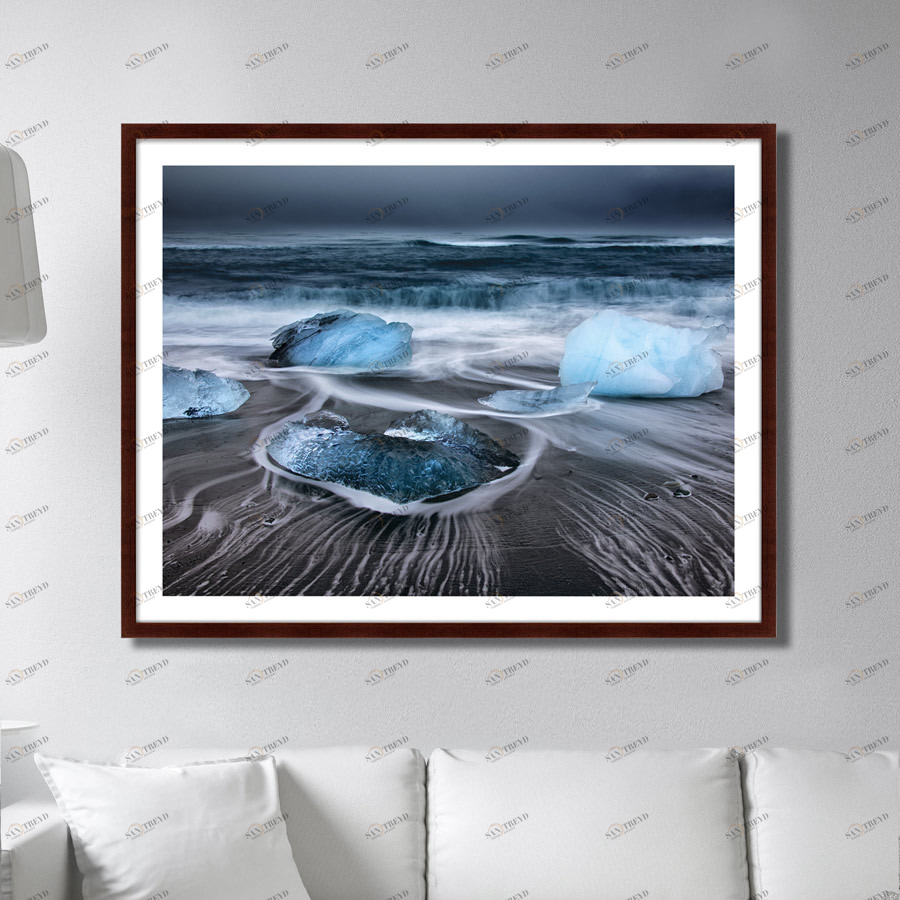 Картина: Jokulsarlon, Iceland КАРТИНЫ В КВАРТИРУ  264761 Разноцветный 