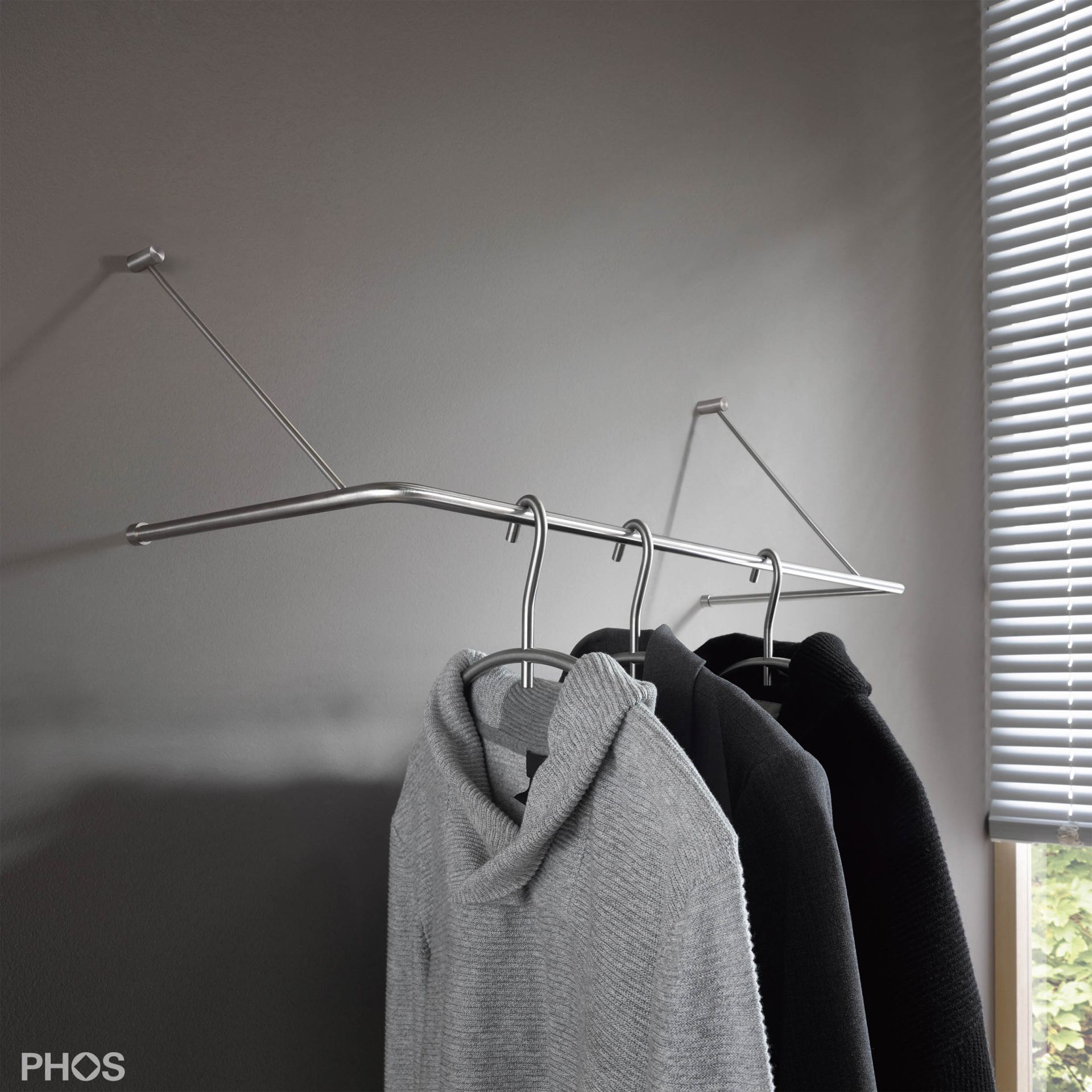 GU1-500 Шкаф навесной, узкий, П-образный, 1 поле, ширина 50 см. PHOS 